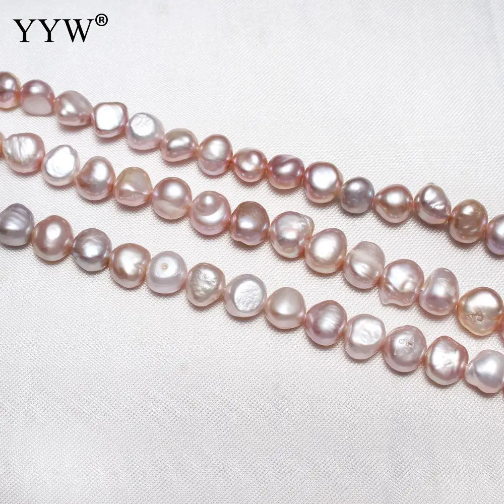 Бусины Из Натурального пресноводного жемчуга для выращенного картофеля