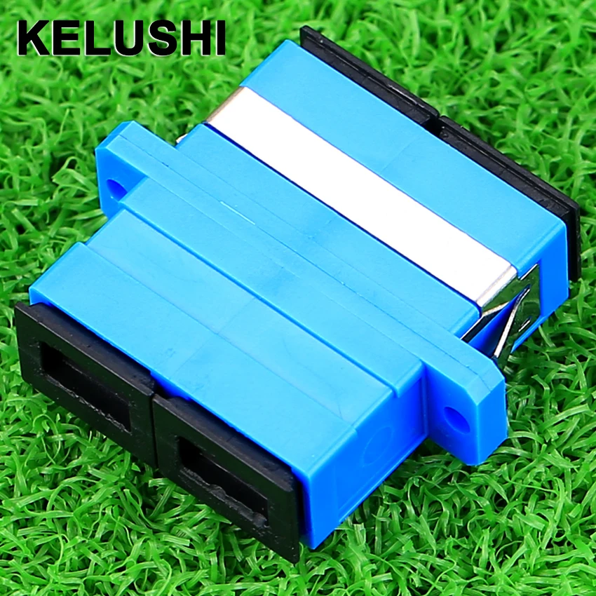 KELUSHI10pcs SC в SC/PC Одномодовый Дуплекс муфта волоконно оптический разъем адаптера