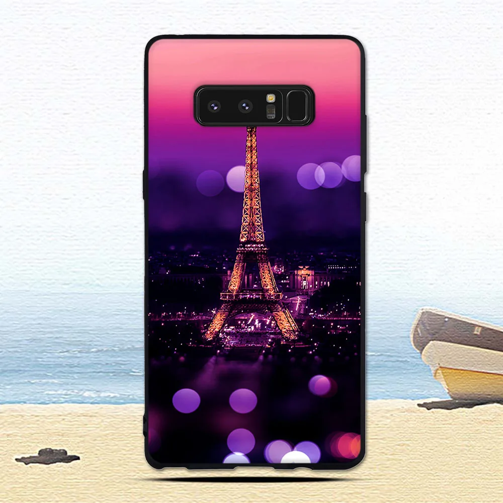 Чехол из ТПУ для Samsung Galaxy Note 8 N950F N950 мягкий силиконовый чехол Note8 задние чехлы
