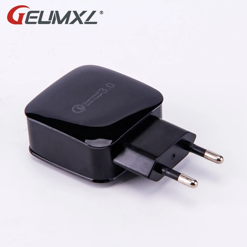Сетевое зарядное устройство GEUMXL с быстрой зарядкой QC 3 0 18 Вт вилкой Стандарта США
