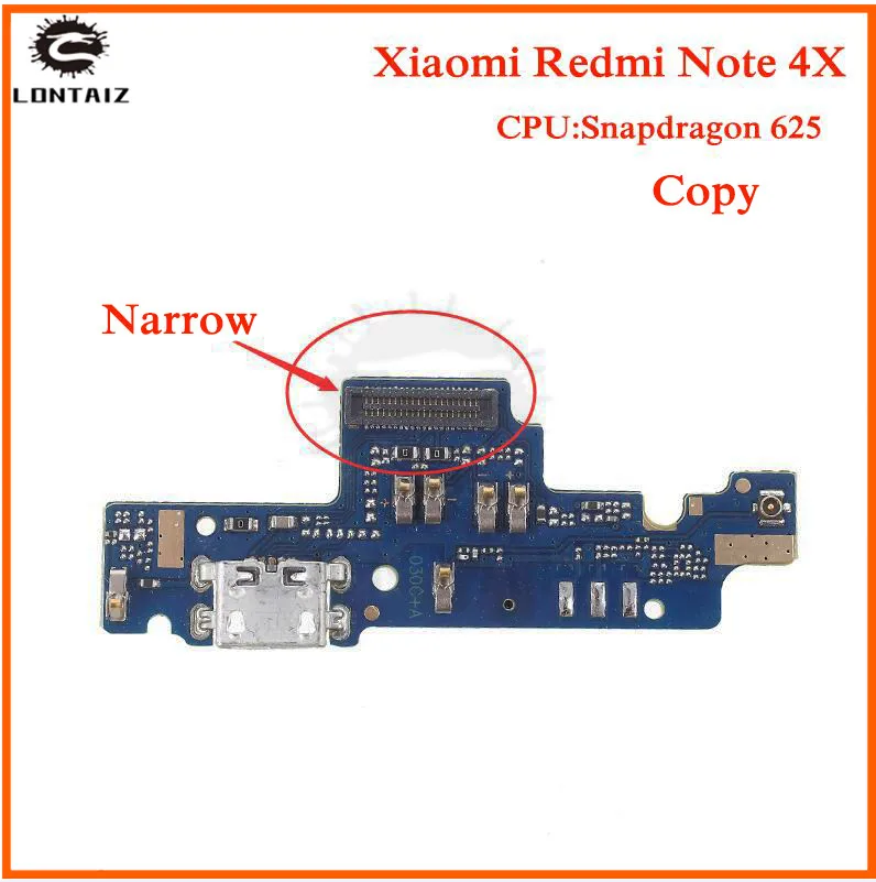 Redmi Note 4 USB порт зарядное устройство док-станция разъем гибкий кабель Note4 для 5," Xiaomi Redmi Note 4X плата с зарядным портом
