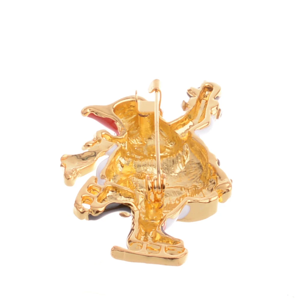 Булавка в виде Санта Клауса Рождественская булавка с эмалью Кристофера Радко