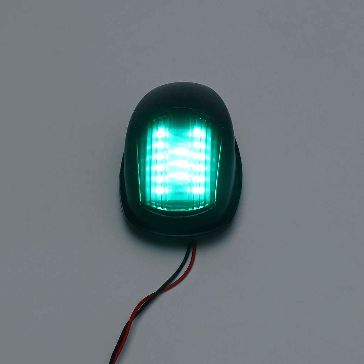 2 шт. Черный/Белый Универсальный навигационный светильник морская лампа для