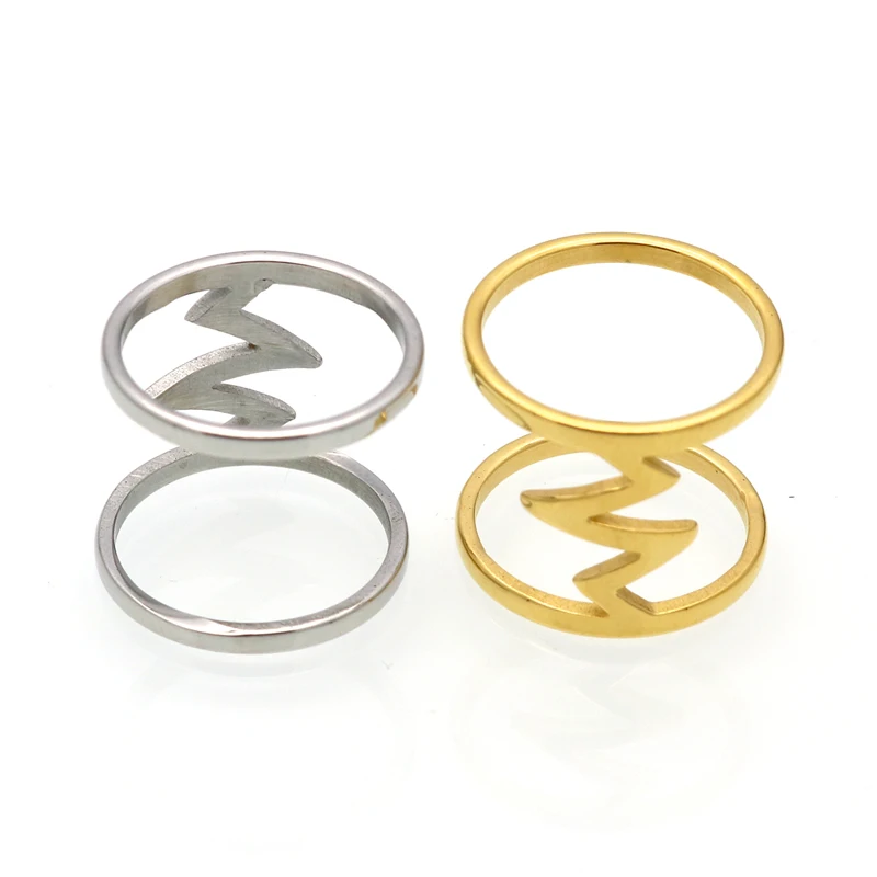 2019 брендовые золотые кольца в форме сердца для женщин из нержавеющей стали с