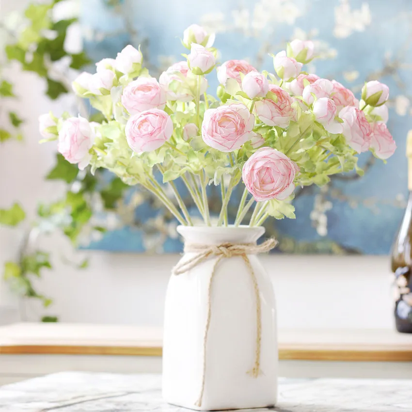 Искусственный Шелковый цветок лотоса 43 см|wedding home decoration|silk flowers weddingflower wedding |