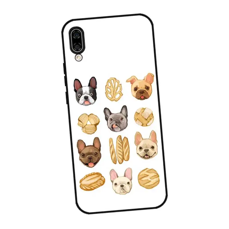 N384 Shar Pei Black Silicone Case Cover For Huawei Honor 6A 6C 6X 7C 7X 8 Lite Pro |