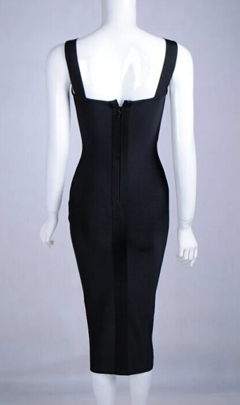 Новинка 2018 Женское зимнее Бандажное платье сексуальное на бретелях без рукавов