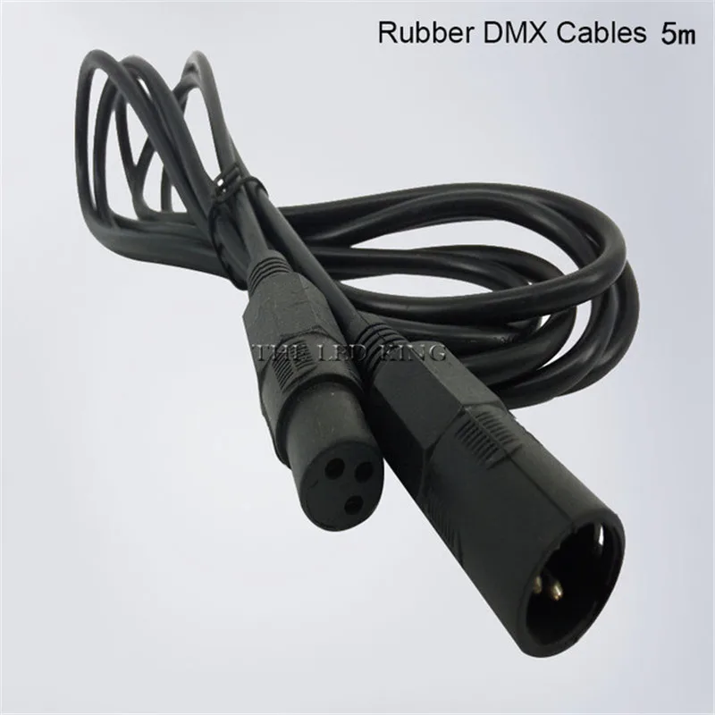 Кабель DMX 1 м 2 5 10 20 3pin сигнальное соединение экранированный XLR Штекерный разъем
