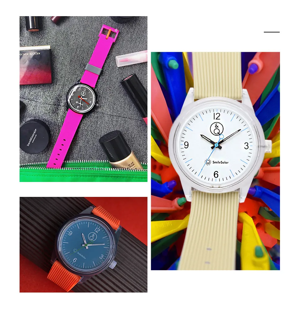 Citizen Q&Q женские часы Подарочные часы Top Luxury Brand Водонепроницаемые спортивные кварцевые солнечные женские часы Нейтральные часы relogio feminino reloj mujer montre homme bayan kol saati zegarek damski J007Y
