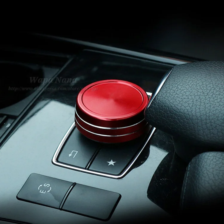 Автомобильная кнопка управления мультимедийными кнопками крышка для Mercedes Benz A B E