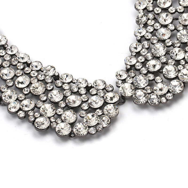 Заявление Для женщин Обувь для девочек Chocker Коренастый Имитация жемчуга Цепочки и ожерелья Винтаж нагрудник Цепочки и ожерелья подвеска Модные украшения