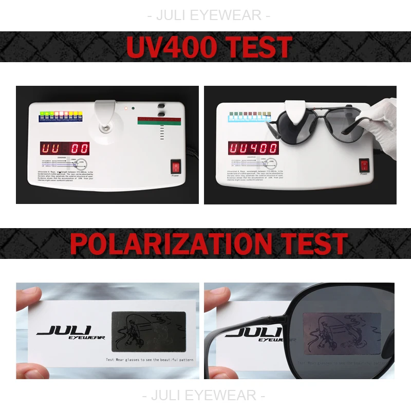 JULI фирменный дизайн ультралегкие TR90 пилот солнцезащитные очки мужские
