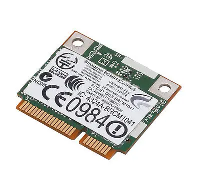 

NEW DW1520 Dual Band Wireless AGN Half MINI PCI-E BCM943224HMS WIFI Card for DELL #D