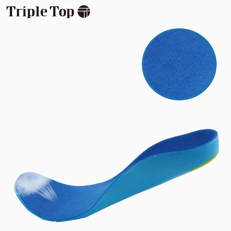 Детские ортопедические стельки TripleTop из кремнезема с противоскользящей тепловой