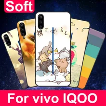 Силиконовый чехол для Vivo iqoo vivo V1824A 6 41 дюйма VIVO iq00 s|Бамперы|