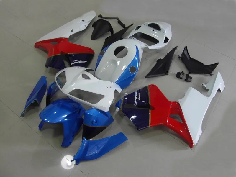 

L36-For CBR600RR F5 2005 2006 Parts CBR 600 RR F5 05 06 Blue Red White Motorcycle Fairing Set (Injection molding)