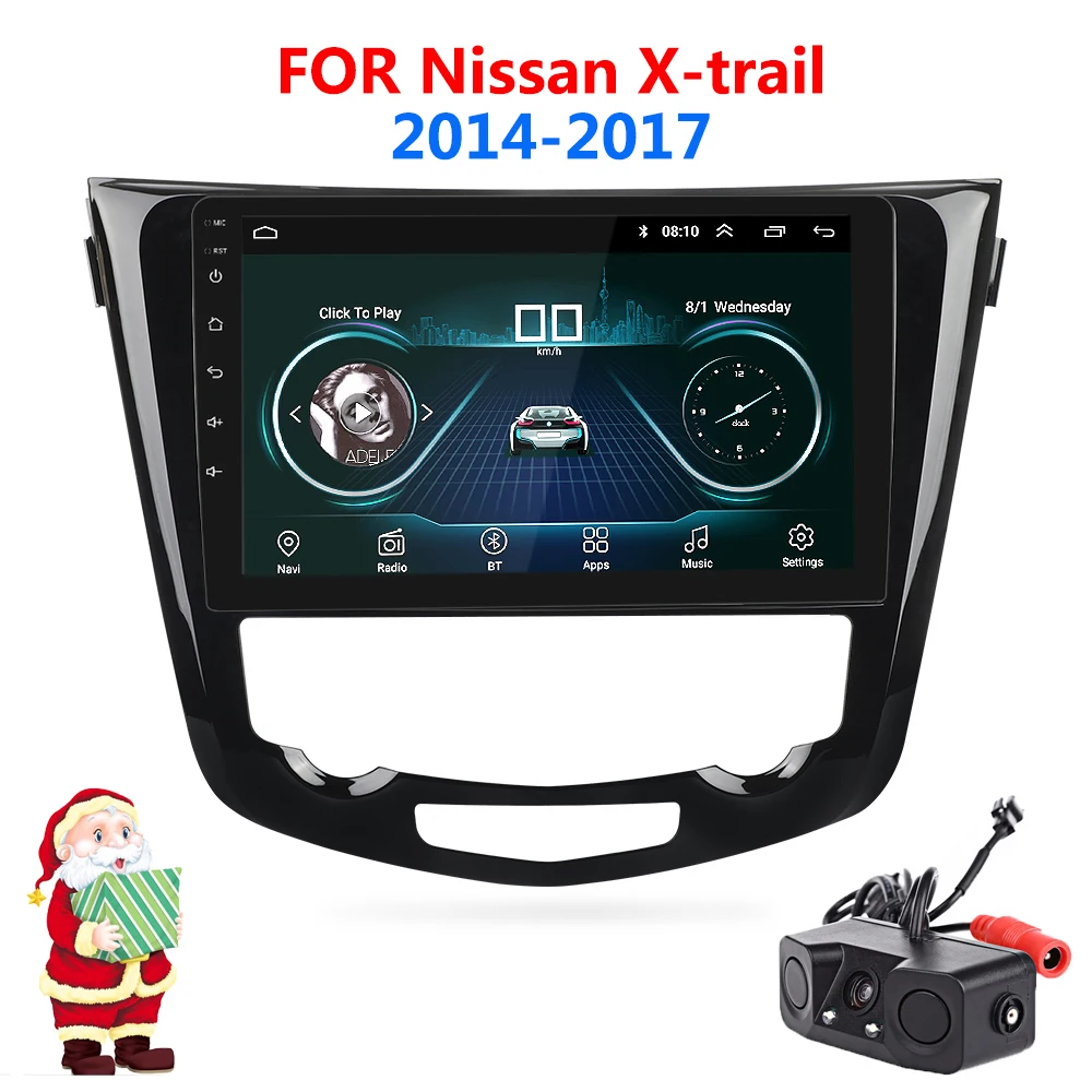 2din Android 8,1 автомобильный Радио мультимедийный плеер стерео автомобильный DVD gps навигационный плеер для Nissan X-trail X Trail