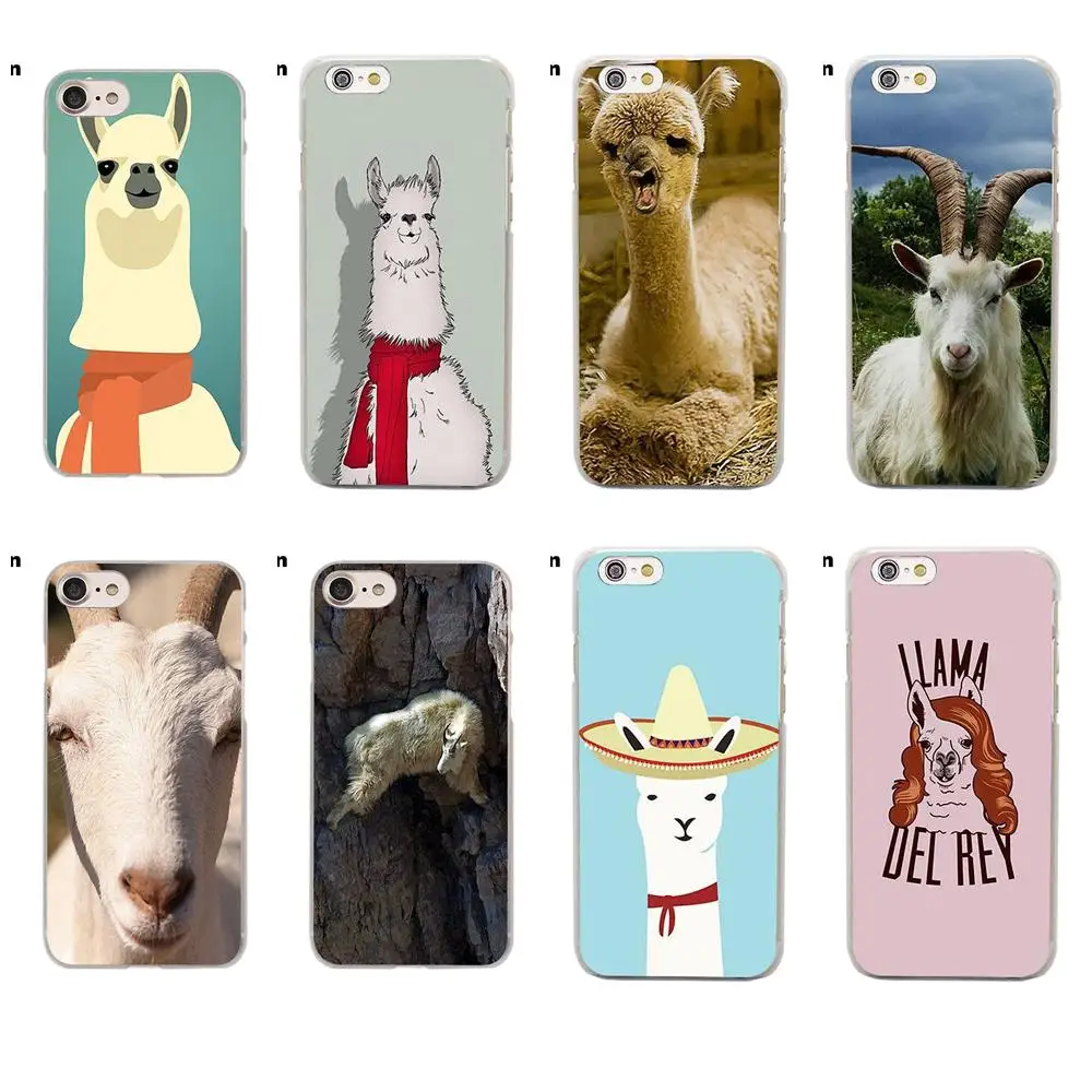Милый Llama мем с козлом Альпака ТПУ телефон Капа для Apple iPhone 4 4S 5 5C SE 6 6S 7 8 Plus X LG G3 G4 G5 G6