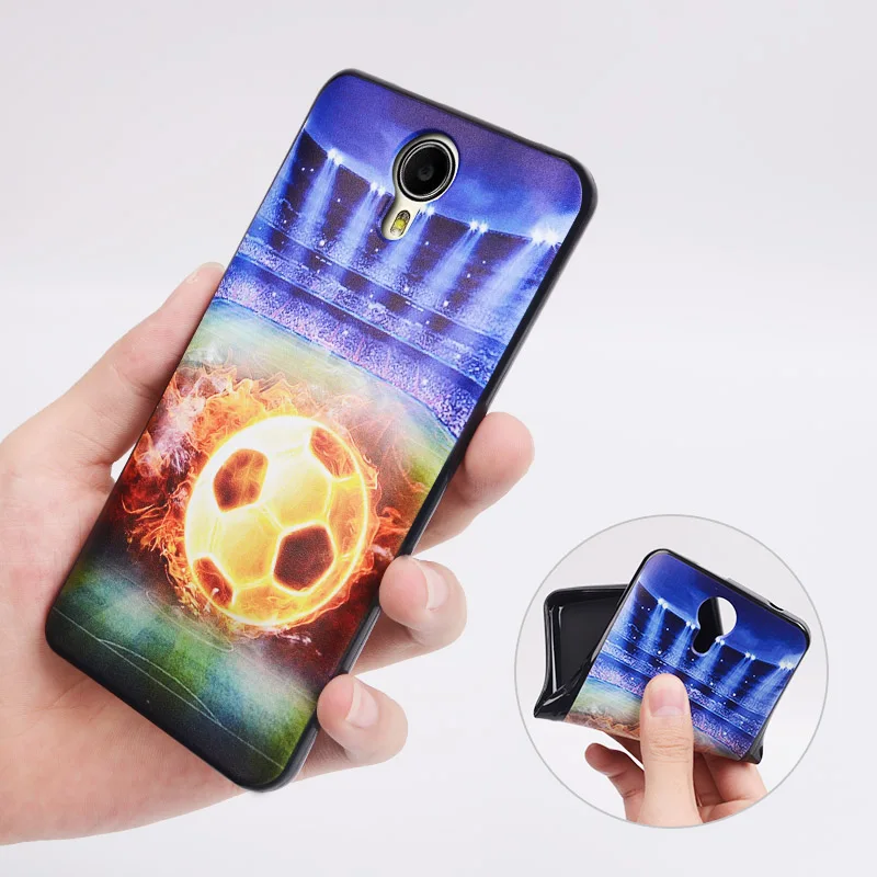 Чехол для Prestigio Muze X5 LTE Мягкая силиконовая задняя крышка из ТПУ PSP5518DUO защитный