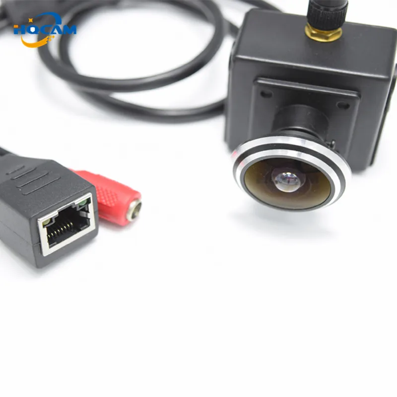 HQCAM CAMHI 720P Мини Wi Fi IP камера беспроводная веб 1 78 мм широкоугольный объектив рыбий