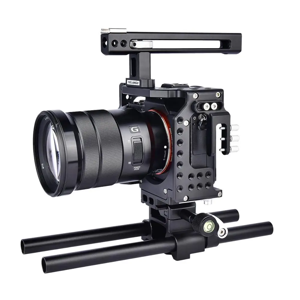 Держатель для камеры Yelangu A7 профессиональная ручка DSLR Rig Стабилизатор
