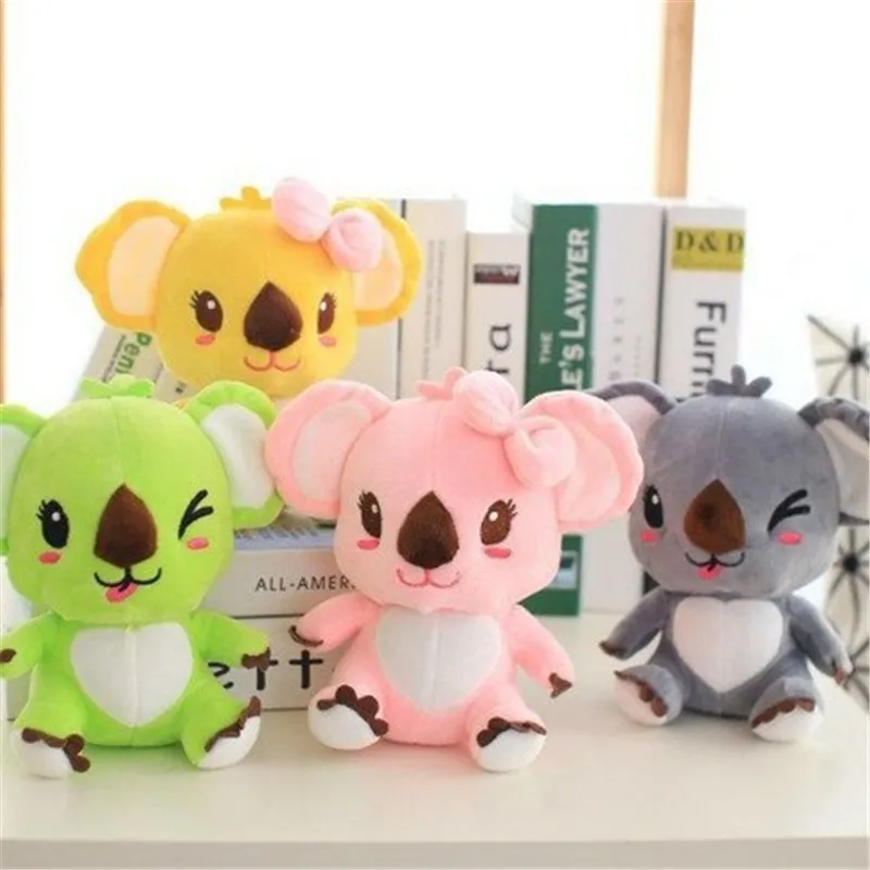 Бесплатная доставка 20 см цельный мини Koala PP Хлопок Плюшевые Детские игрушки с