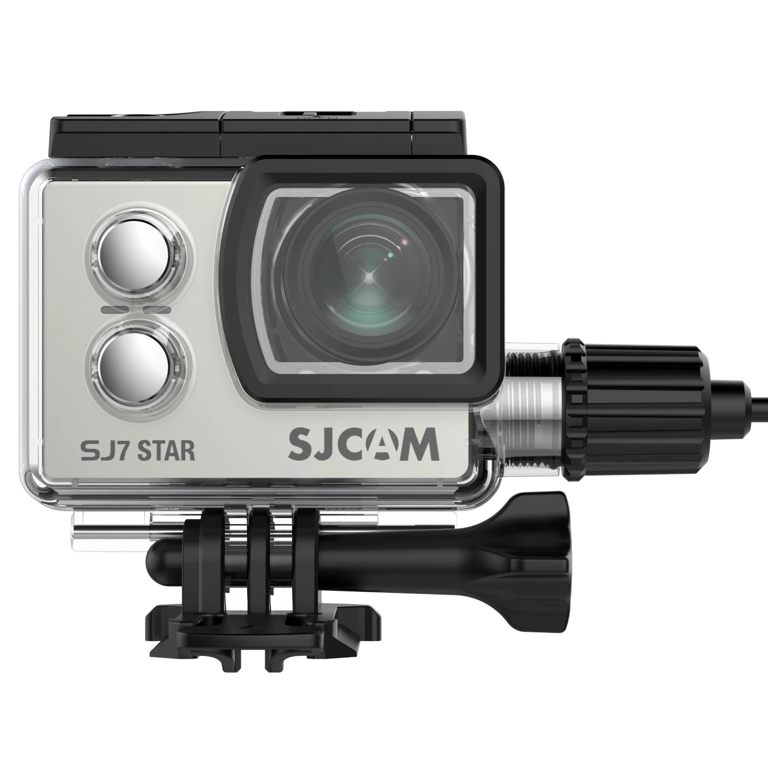 SJCAM SJ7 мотоциклетный Водонепроницаемый чехол с зарядным кабелем для SJCAM SJ7 Star Action Sport camera для мотоциклетного шлема Sport