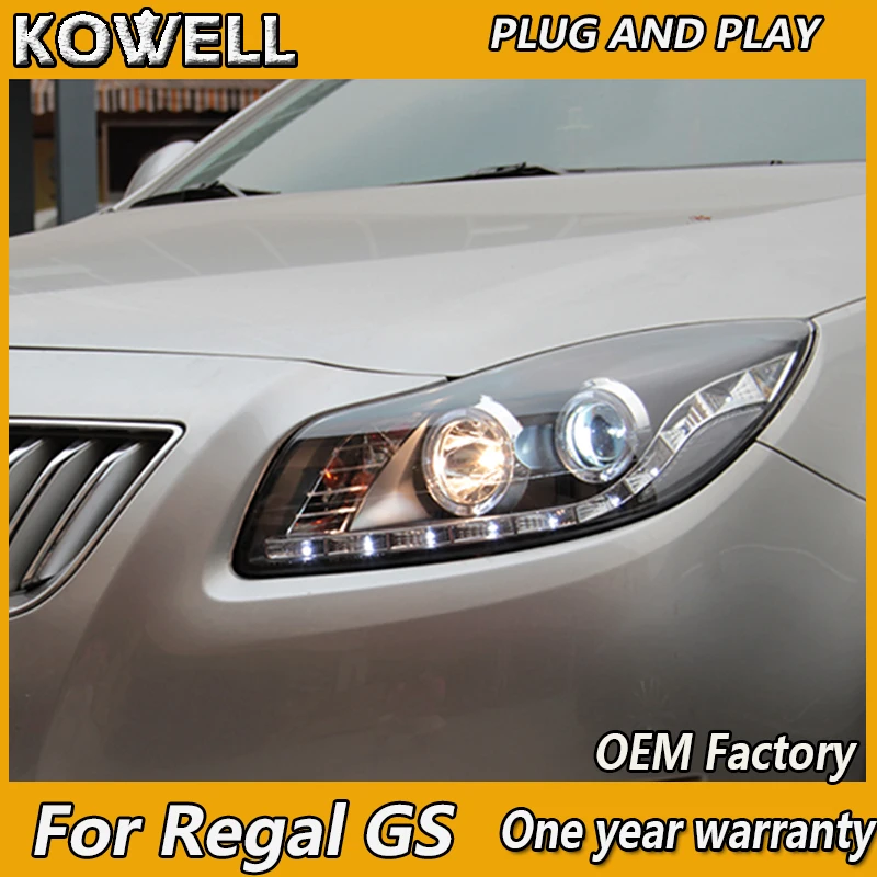 KOWELL автомобильный Стайлинг для Buick Regal GS Verano Opel insignia светодиодный головной