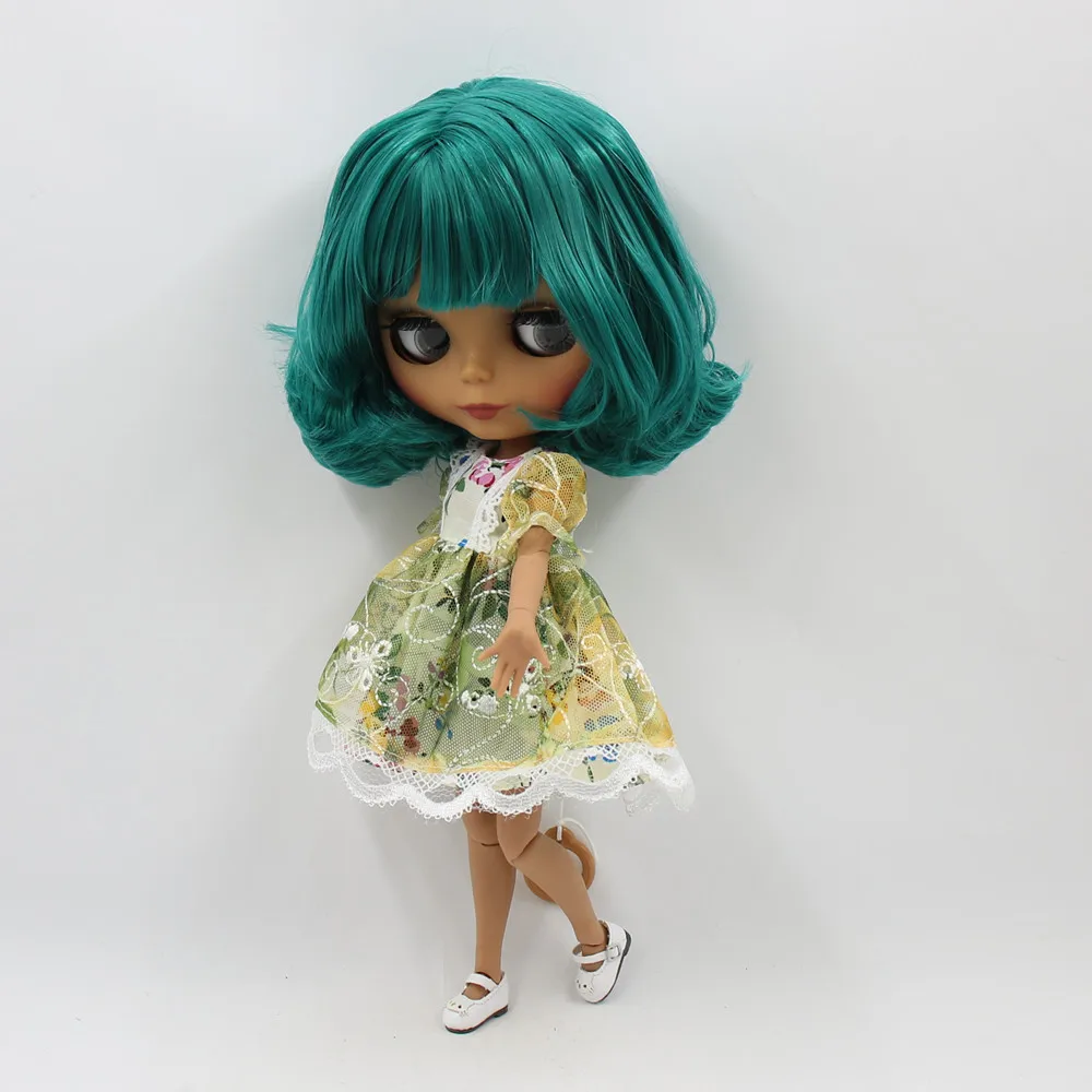 Ледяной DBS Blyth кукольные 1/6 bjd с черной кожи телесного цвета шарнирное тело и