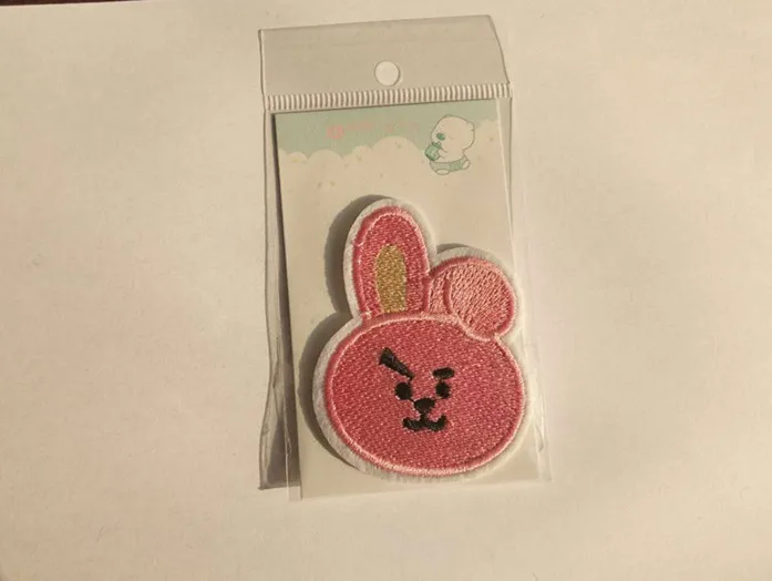Oppa магазин BTS bangtan мальчиков вышитые ткани наклейки сумка DIY Одежда Наклейки|stickers