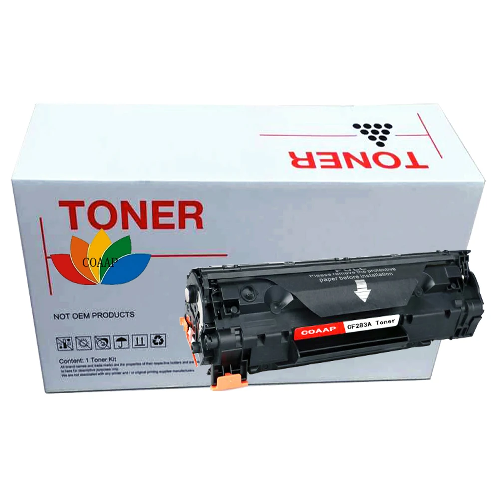 CF283A 83A черный совместимый тонер картридж для принтера HP Laserjet M127FN M126FN M125nw|compatible toner