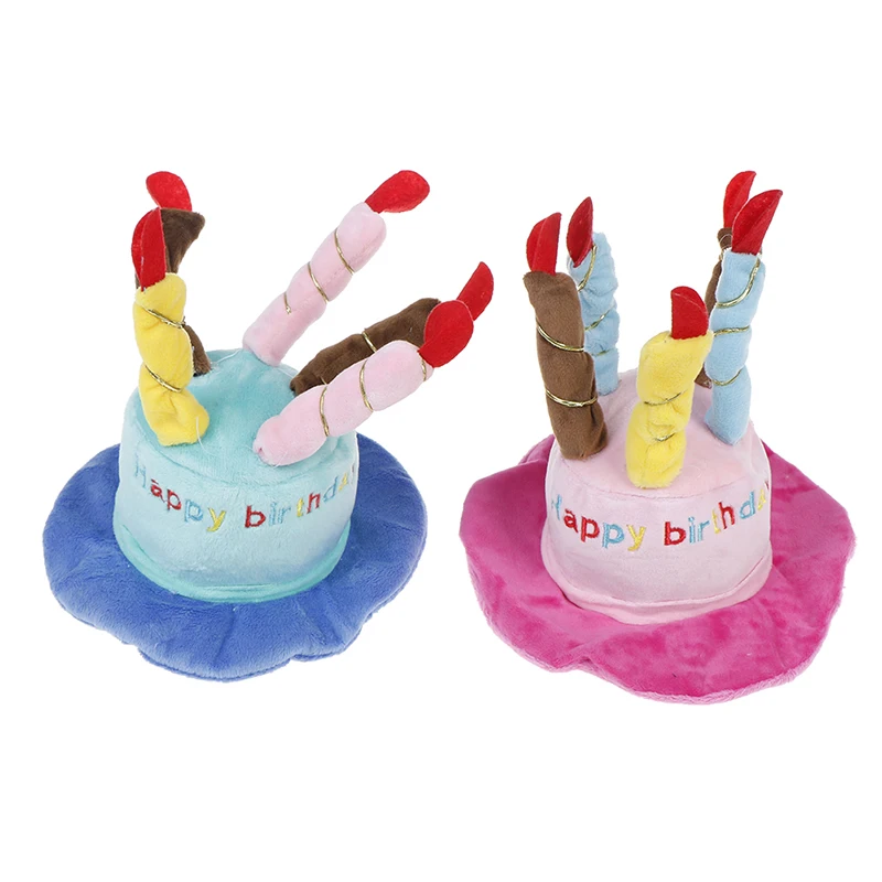 Головной убор для костюма на день рождения аксессуары собак шапочки домашних