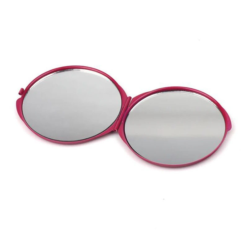 Радуга 73 мм карманное зеркало круглое пустые компактные зеркала поставка DIY