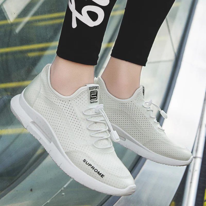 Sport Running Shoes Men Athletic Flats Outdoor Sneakers Mesh Breathable Walking Footwear Trainers 2019 | Спорт и развлечения