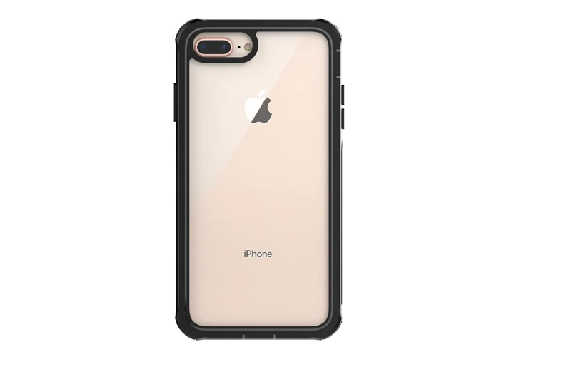 case for Iphone8plus 7plus 6p Full Protection Shockproof Clear Bumper Case Full-Body Rugged with Built-in Screen protector |