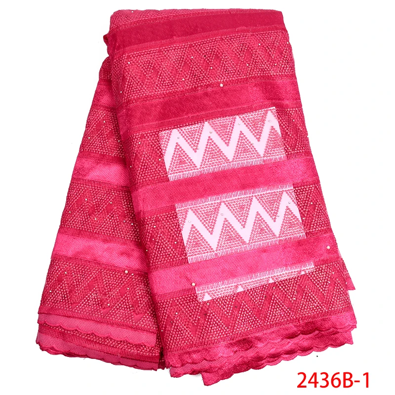 High Quality Embroidered African Tulle Lace Fabric Different Design Nigerian Cheap Beads With Stones Material AMY2436-1 | Дом и сад