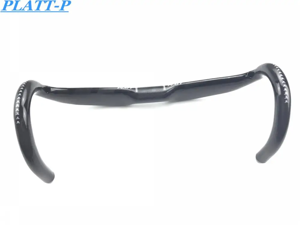 Новый PLATT SS UD из углеродного волокна шоссейный руль 125 мм достигать 80 31 8*400/420/440