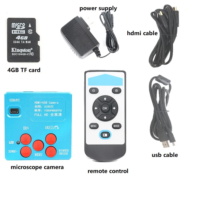 Цифровой микроскоп 30 мп 1080P HDMI USB|Микроскопы| |