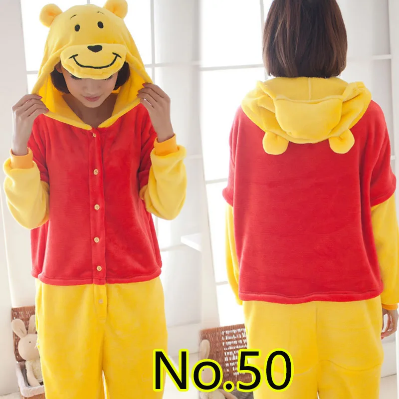 2019 Home Family Red Cow Cool Adulto Nightwear Clothes Onesie Sleepwear Pijama kigurumi Women Pajamas |