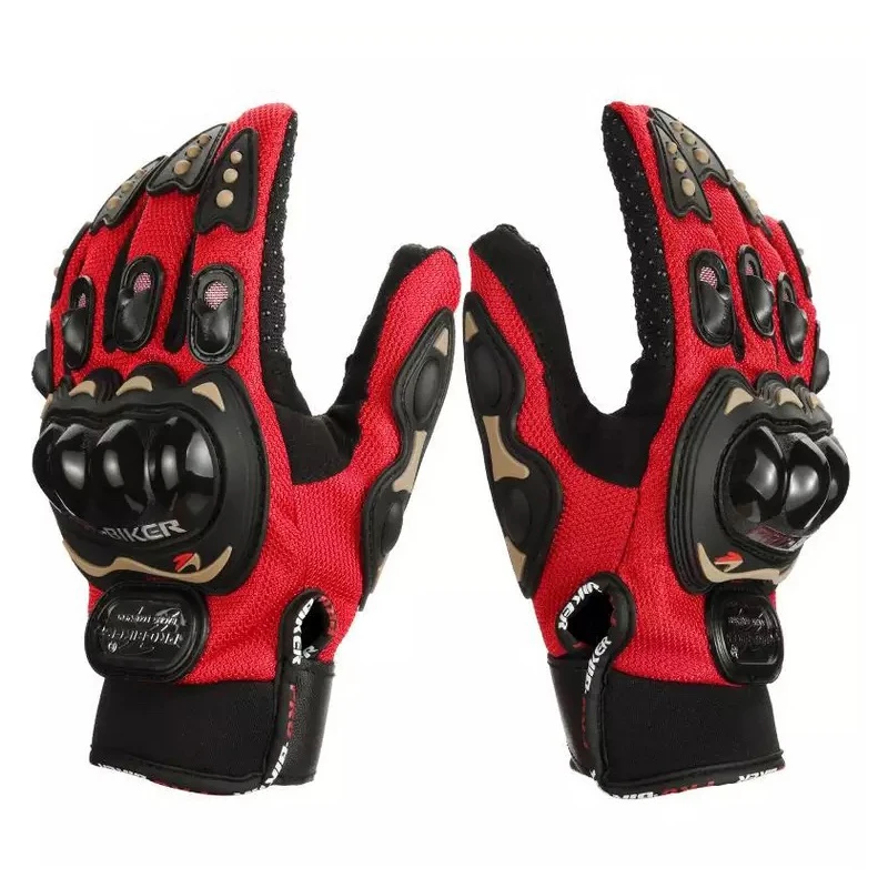 Профессиональные байкерские перчатки для сенсорных экранов мотоциклетные