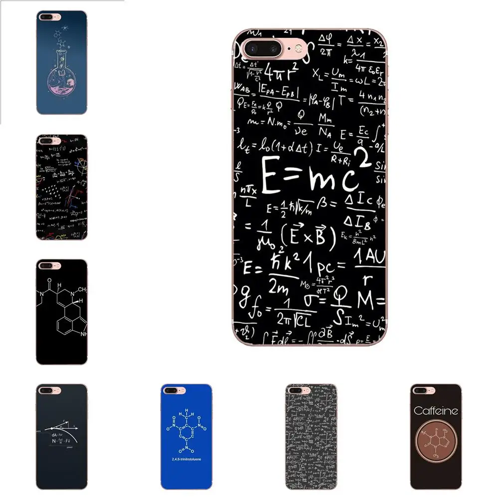 Science Math Альберт Эйнштейн Мягкий ТПУ чехол для телефона Galaxy J1 J2 J3 J330 J4 J5 J6 J7 J730 J8 2015