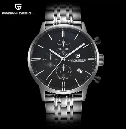

PAGANI DESIGN Fashion Casual Men's Wrist Watch D 'Water 30 m Simple Quartz Watches Luxury Brand men's watches