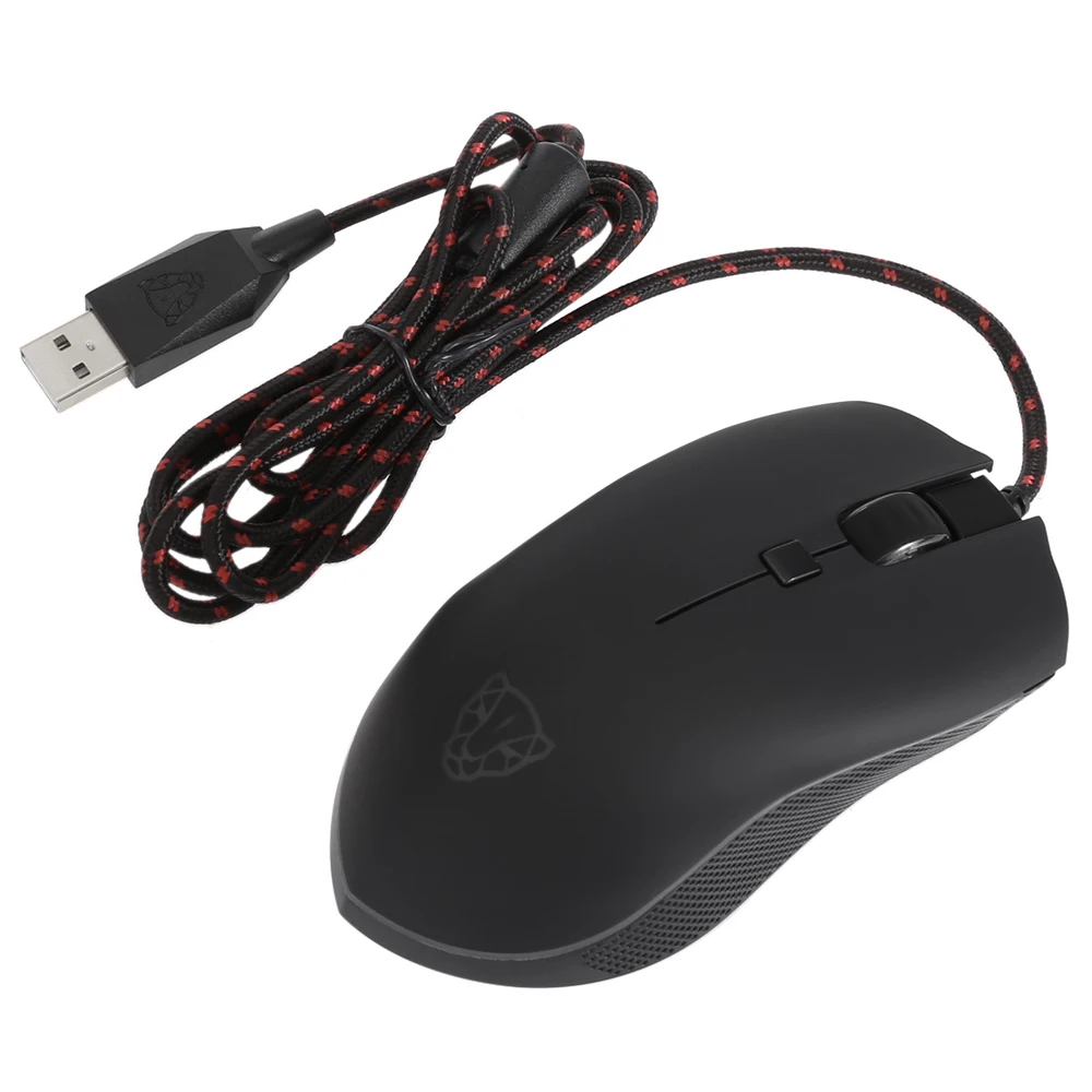 Motospeed V40 Gaming Mouse USB Wired Optical Games Adjustable 4000DPI Breathing LED Rato com fio Mause for Laptop PC Gamer | Компьютеры и