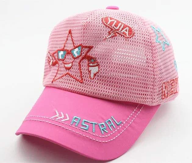 New Summer Children Boys&ampGirls Cartoon Snapback Adjustable Kid Baseball Cap Hip-Hop Hat Outdoor Mesh Sun | Аксессуары для