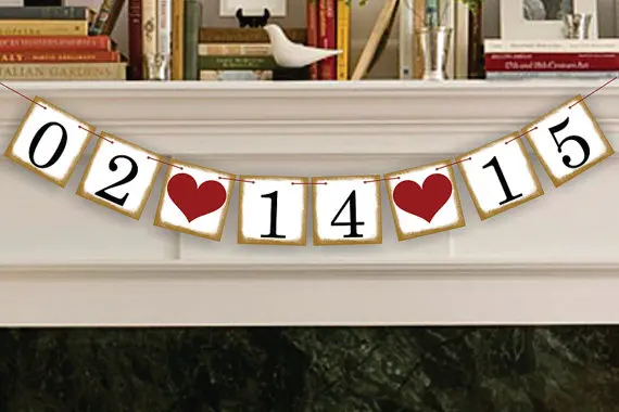 Индивидуальный свадебный день рождения Обручальное сохранить Дата