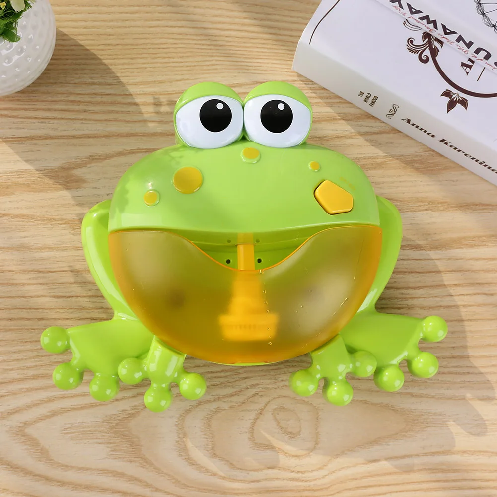 Baby Big Frogs Automatic Bubble Maker Blower Toy Music Bathtub Soap Machine kids bath toys Toys | Игрушки и хобби