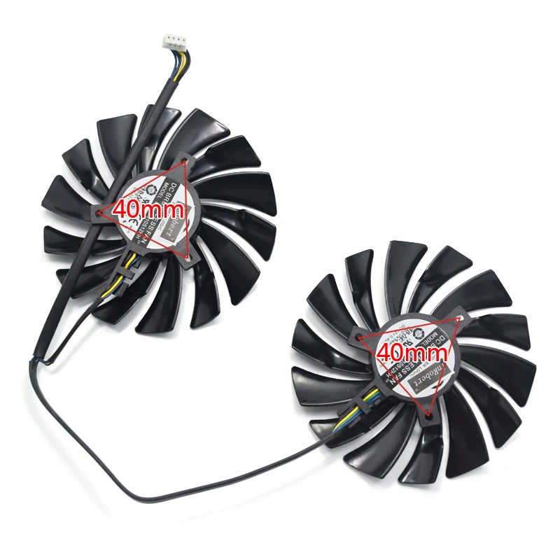 Новый Кулер 95 мм PLD10010S12HH 4PIN для MSI GTX 960 970 GAMING 950 1060 RX 470 X Graphic Card fan|Кулеры и системы