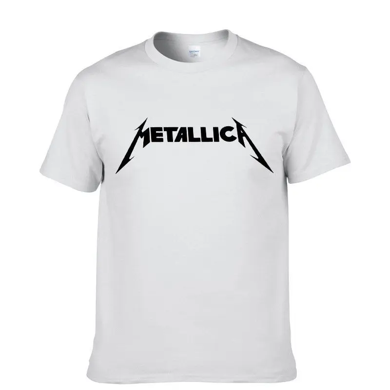 Горячая Мода Metallica классическая группа рок-музыка Стиль мужчин новый черный