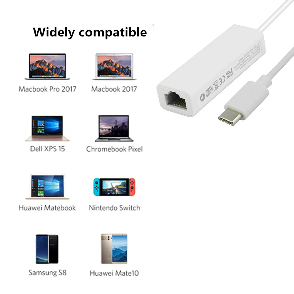 Ugreen USB C Ethernet для RJ45 сетевой адаптер Type сетевая карта MacBook Pro Samsung Galaxy S9/S8/Note 9|USB-хабы|