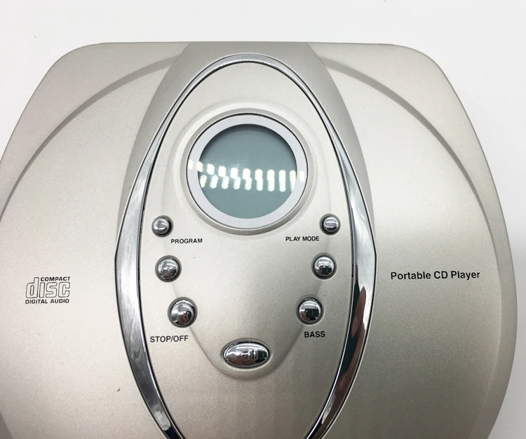 Новый портативный CD плеер для аудио CD/CD R с защитой от ударов/Skip Free/ESP Bass Boost system